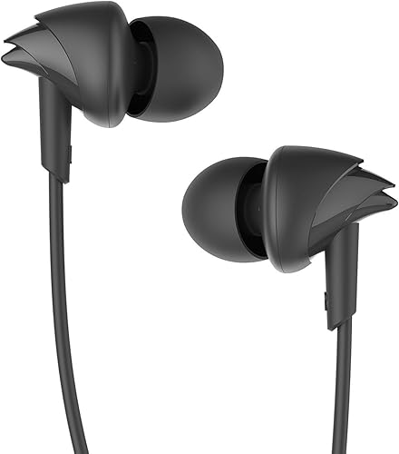 Boat BassHeads 100 in-Ear Headphones with Mic (Black) — 60% Off on Amazon