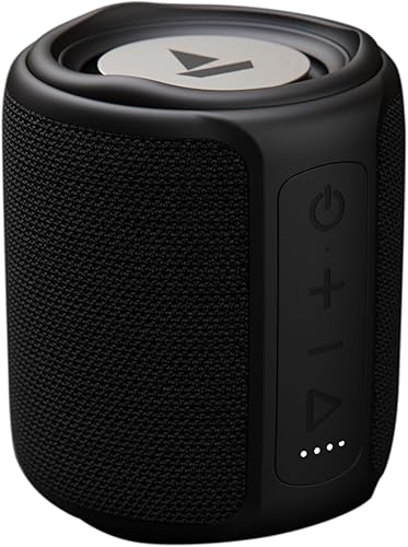 Boat Stone 350 Bluetooth Speaker with 10W RMS Stereo Sound, IPX7 Water Resistance, TWS Feature, Up to 12H Total Playtime, Multi-Compatibility Modes(Black) — 57% Off on Amazon