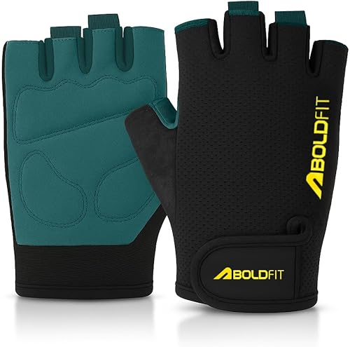 Boldfit Gym Gloves for Men Workout Unisex Cushion Hand Gloves for Gym for Men & Women for Cycling, Weightlifting, Workout Comfortable Fit Bike Riding, Cycling Handgloves - Coregrip — 33% Off on Amazon