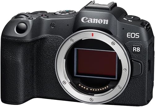 Canon EOS R8 Smartchoice Full-Frame 24.2 MP Mirrorless Camera Body | 4K Full HD Video Recording | (Black) — 27% Off on Amazon