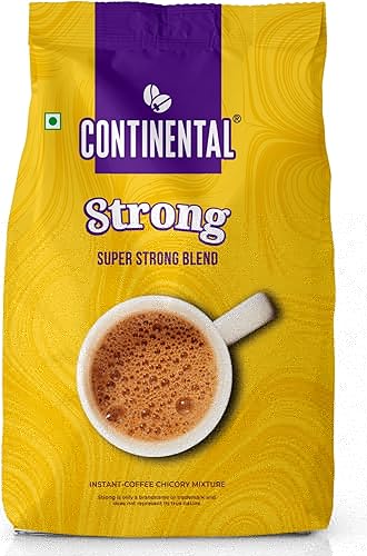 Continental Strong Instant Coffee Powder | 1 Kg Bag | Instant Coffee with Bold Flavor | Rich Aroma | Perfect for Espresso, Cappuccino, and Black Coffee Lovers | Makes Up To 1000 Cups — 25% Off on Amazon