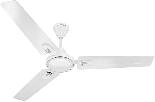Crompton SUREBREEZE HILL BRIZ NEO 1200 mm (48 inch) Ceiling Fan (Opal White) Star rated energy efficient fans — 41% Off on Amazon