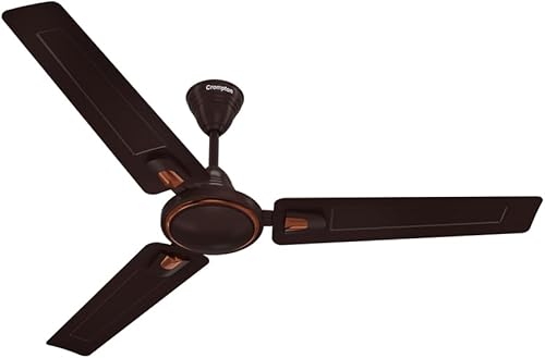 Crompton SUREBREEZE HILL BRIZ NEO 1200 mm (48 inch) Ceiling Fan (Smoked Brown) Star rated energy efficient fans — 48% Off on Amazon