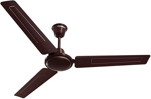 Crompton SUREBREEZE SEA SAPPHIRA 1200 mm Ceiling Fan for Home | BEE Star Rated Energy Efficient Fan | Superior Air Delivery | HighSpeed | 2 Years Warranty | (Lustre Brown), Pack of 1 — 41% Off on Amazon
