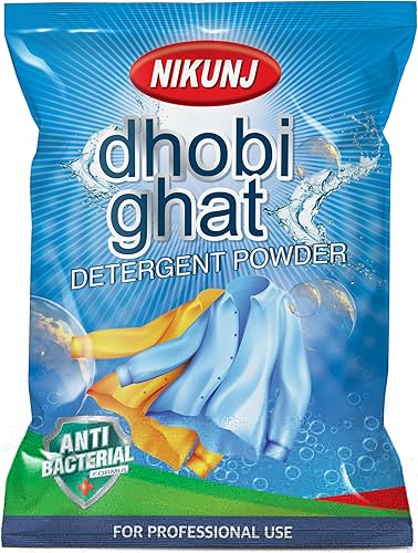 Dhobighat Detergent Powder - 10 Kg Mega Pack | All in One Cleaner | All Purpose Floor, Clothes, Industrial Specialist | Home and Commercial Use — 76% Off on Amazon