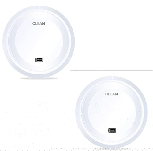 Drumstone [𝐁𝐔𝐘 𝟏 𝐆𝐄𝐓 𝟏 𝐅𝐑𝐄𝐄] Rechargeable Smart Robot Vacuum Cleaner | Efficient Floor Cleaning Solution for Homes | Compact White Design Ideal for Daily Use and as a Gift — 56% Off on Amazon
