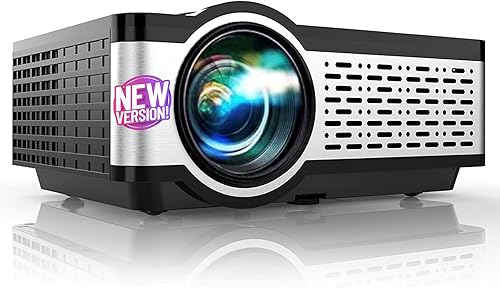 E Gate i9 Pro-Max 4X Brighter Bluetooth Projector 4k Ultra HD,400 ISO Lumens & 840fc Mega Brightness, Full HD 1080p Native, 210 inch (534 cm) Screen | AV, VGA, HDMI, SD Card, USB, AUX, inbuilt Speaker — 56% Off on Amazon