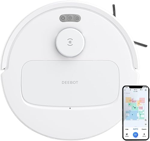 ECOVACS DEEBOT N30 White 2 in 1 Robot Vacuum Cleaner & Mop, 2025 New Launch, 10000 Pa Suction, 5200mAh Battery, Covers 3500+ Sq ft in Single Charge, Zero Tangle 2.0 Technology, Advanced TrueMapping — 62% Off on Amazon