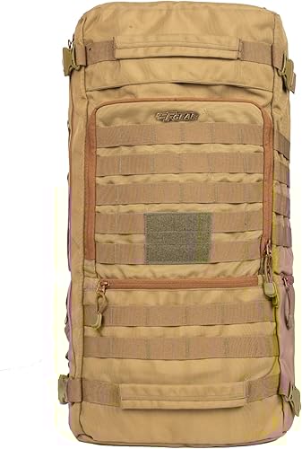 F Gear Garrison 36L, Camping Travel Hiking Range Hunting Survival Army Laptop Tourist Outdoor Trekking Molle Rucksack Backpack|Sternum strap & hip belt|Backpack or Messenger Bag (Khaki) — 58% Off on Amazon