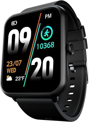 Fire-Boltt Ninja Call Pro Plus Bluetooth Calling Smart Watch, 1.83″ HD Display, AI Voice Assistant, 120+ Sports Modes, IP67 Waterproof, SpO2 & Heart Rate Monitor Smartwatch for Men & Women - Black — 93% Off on Amazon