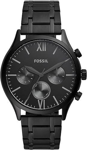 Fossil Fenmore Analog Black Dial Men’s Watch-BQ2365 — 35% Off on Amazon