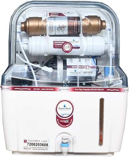 Fresh Copper Mineral RO 15 L Water Purifier (RO) — 74% Off on Amazon