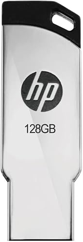 HP v236w 128GB USB 2.0 Flash Drive/Pen Drive, Metal Silver — 81% Off on Amazon