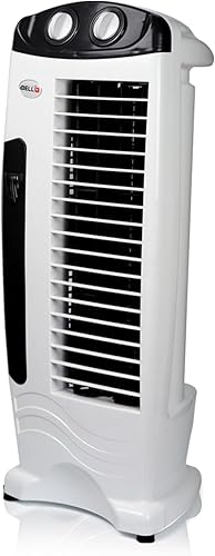 IBELL HAWADELUXE Tower Fan, Low Energy, Rust-Resistant,25ft Blast, 4-Way Air Distribution, Perfect for Home & Office Cooling (White) — 40% Off on Amazon
