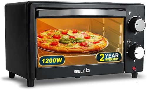 iBELL WAVE10 OTG Oven – 10L Compact Design, 1200W Power | Multi-Function Oven, Toaster & Griller with Adjustable Temperature and Timer Control — 50% Off on Amazon
