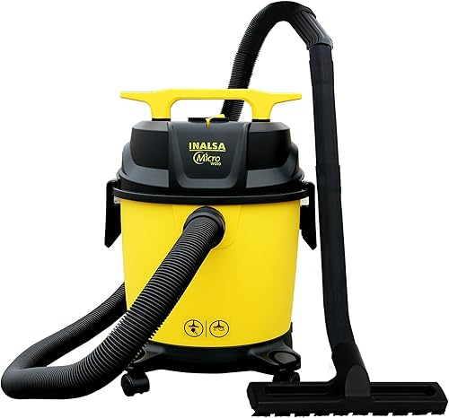 INALSA Wet and Dry Vacuum Cleaner for Home,10 LTR Capacity,1200 W, 17 kPa Suction, Blower Function, Wet Vacuum Cleaner for Sofa, House Cleaning Machine,Vaccine Cleaner for Home (Micro WD10) — 52% Off on Amazon
