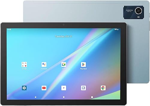 Kamvas Slate 10 Android Tablet, Wi-fi with Stylus/10.1 Inch/ 8GB Ram/128 GB Storage/Leather case with stand function/Android 12 (1 Year Warranty) — 75% Off on Amazon