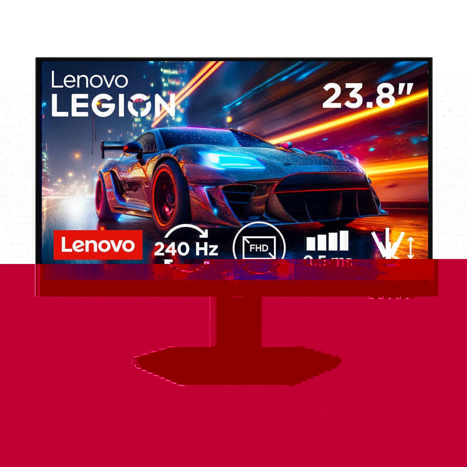 Lenovo Legion 27-10, 27 Inch IPS Full HD Gaming Monitor, 240Hz, 0.5ms, AMD FreeSyn Premium, NVIDIA G-Sync, 99% sRGB, Eyesafe, Dual HDMI, Display Port, Tilt, Swivel, Pivot, Height Adjust, Black — 19% Off on Amazon