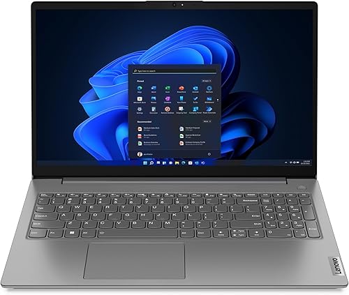 Lenovo V15 12th Gen Intel Core i5-1235U 15.6 inch FHD Thin and Light Laptop (8GB RAM/512GB SSD/Windows 11 Home/MS Office Home & Student 2021/Iron Grey/1.70 kg), 82TTA07QIH — 43% Off on Amazon