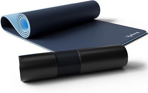 Lifelong Dual Color TPE Material Yoga Mat for Women & Men|6mm Anti-Slip Yoga Mat for Gym Workout Exercise Mat for Home Gym|Yoga Mat for Gym Workout & Yoga Exercise — 86% Off on Amazon