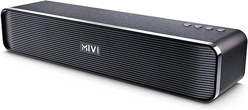 Mivi Fort H30 Portable Bluetooth Speakers Soundbar – [Newly launched] 30W Bluetooth Soundbar for Campus Life, 2.0 Channel, Sleek Design, 6 Hours Playtime, Multi-connectivity, Made in India — 72% Off on Amazon
