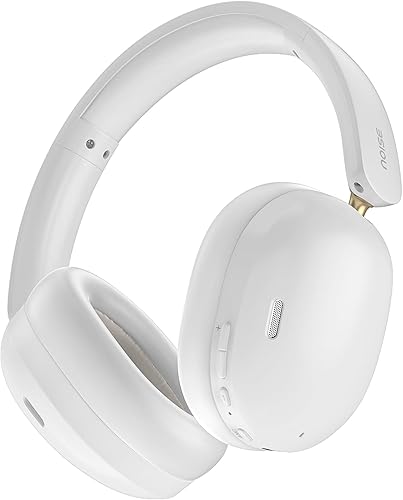 Noise Newly Launched Airwave Max XR Wireless Over-Ear Headphones with 120H Playtime, ANC, HFA Tech, Spatial Audio, Dual Pairing,BT V6.0(Pearl Beige) — 30% Off on Amazon