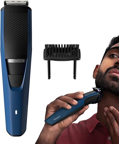 Philips Skin Friendly Beard Trimmer For Men| Lift & Trim Technology|10 Length Settings|15 Mins Quick Charge| Self Sharpening Blades|Cordless & Rechargeable|3 Year Warranty|Bt3303/30,Blue — 34% Off on Amazon