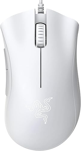 Razer DeathAdder Essential White Edition - 6400 DPI Ergonomic Wired Gaming Mouse - RZ01-03850200-R3M1 — 69% Off on Amazon