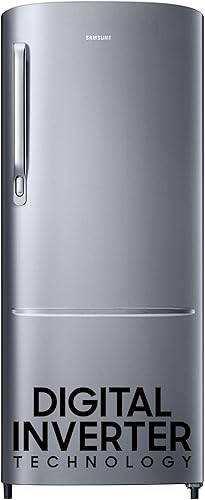 Samsung 223 L, 3 Star Inverter Direct-Cool Single Door Refrigerator (RR24C2723S8/NL, Silver, Elegant Inox) — 29% Off on Amazon