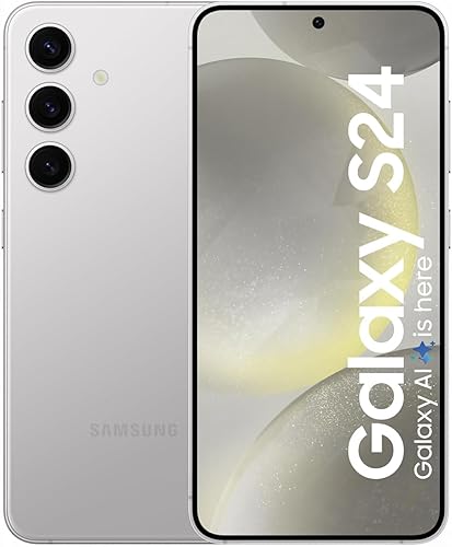 Samsung Galaxy S24 5G AI Smartphone (Marble Gray, 8GB, 128GB Storage) with Other Offers — 35% Off on Amazon