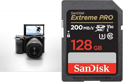 Sony Alpha Ilce-6400M 24.2Mp Mirrorless Digital SLR 16 GB Camera (Black) with 18-135Mm Zoom Lens | A — 23% Off on Amazon