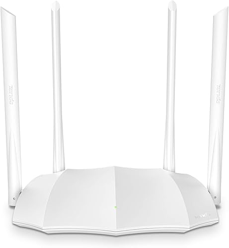 Tenda AC5 V3 AC1200 Wireless Dual Band WiFi Router, Speed Up to 867Mbps/5GHz + 300Mbps/2.4GHz, IPV6, Parental Control, Support Guest Network, 4*6dBi Externe Antennen (White) — 49% Off on Amazon