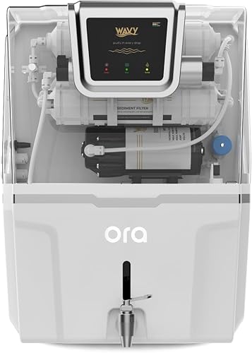 Wavy Ora RO+UV+TDS Advanced Multi Stage Water Purifiers 10 Litre Fully Automatic Ideal for Home, Kitchen, Office (Made In India) | FREE Pre Filter Kit | — 76% Off on Amazon
