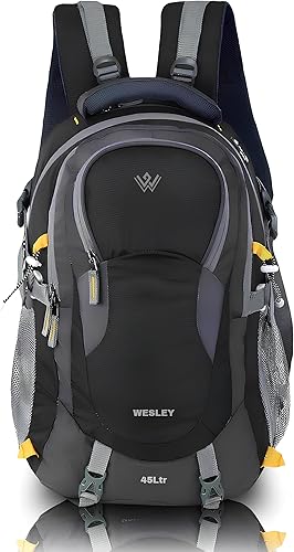 Wesley Spartan Unisex Travel Hiking Laptop Bag fits Upto 17.3 inch with Raincover and Internal Organiser Backpack Rucksack College Backpack — 77% Off on Amazon