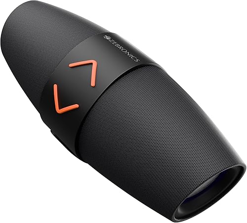 ZEBRONICS Sound Feast 55, Portable Bluetooth Speaker, 14 Watts, 10 Hours Playback, Dual 5.7 cm Drivers, Dual Passive Radiator, Call Function, RGB, Bluetooth v5.3 | TWS | USB | mSD | AUX, Deep Bass — 54% Off on Amazon
