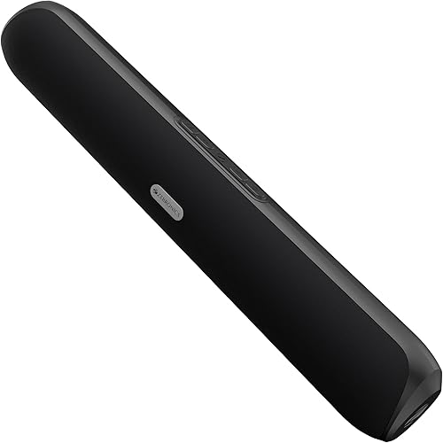 Zebronics Wireless Bluetooth Soundbar, 26 Watts, Upto 7 Hours Playback, Dual 52mm Drivers, Dual Passive Radiators, LED Indicator, TWS, Fabric Finish, Type-C Charging, USB, AUX (Vita Bar 203) — 36% Off on Amazon
